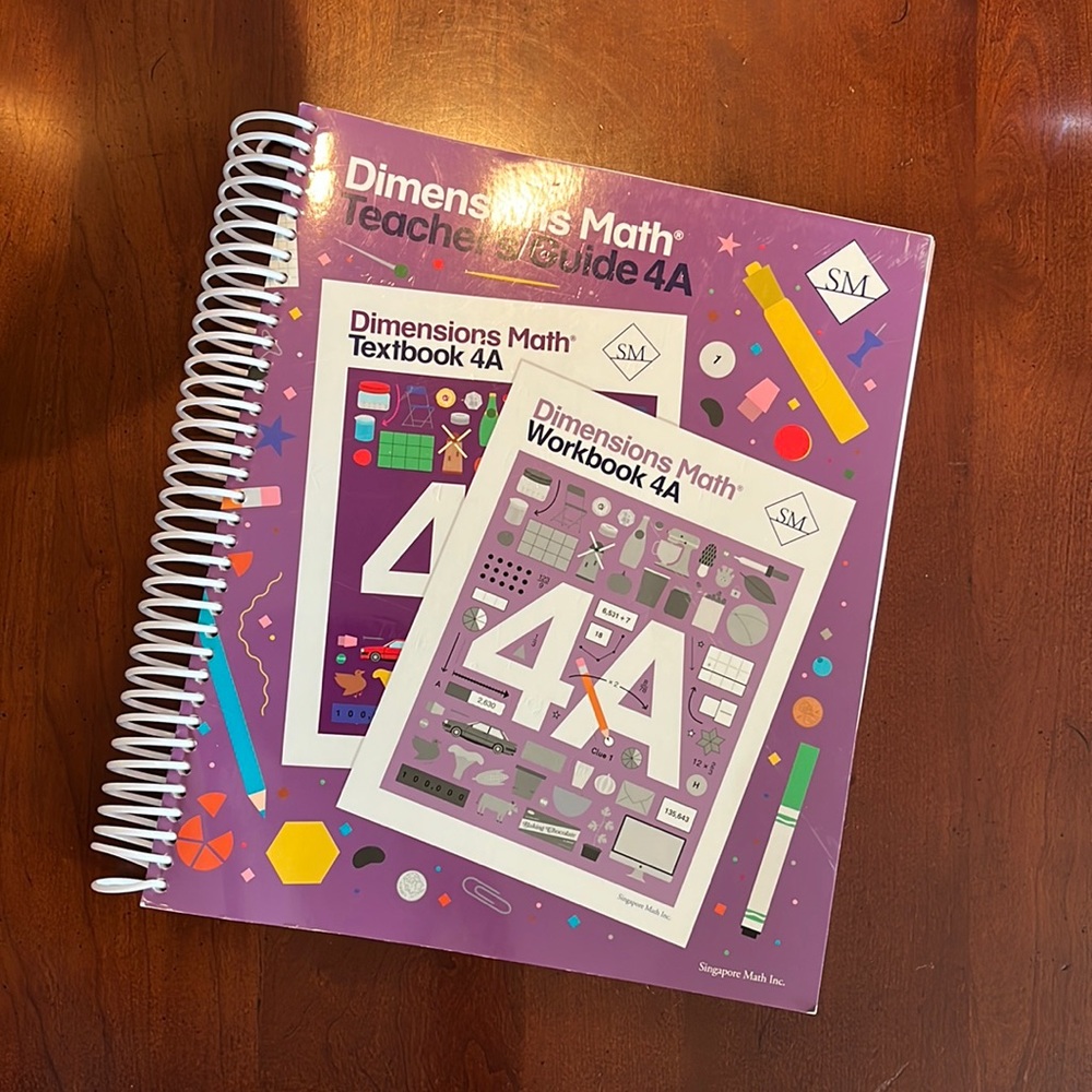 Dimensions Math 4A